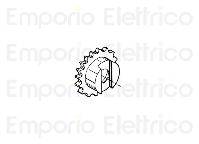 fadini ricambio pignone speciale z20 - ½” 31131