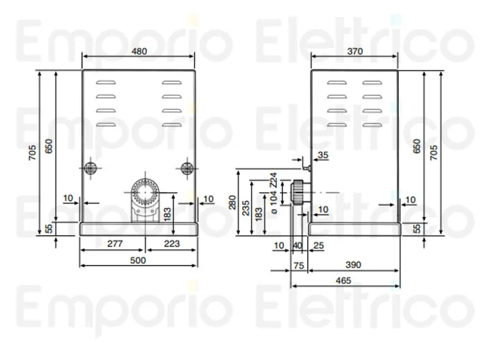 fadini page pièces détachées pour fibo 400