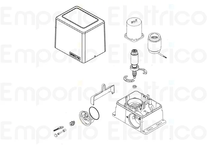 faac pièce détachée carter 741c 63003528