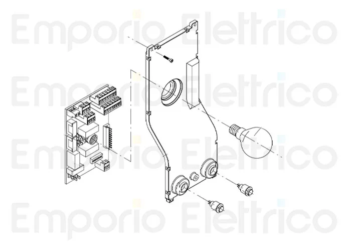 beninca ricambio pulsante n.o. x zed (nero) 9686151