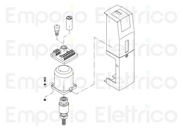 beninca ricambio carter abs x au.96/l/k/24v 9686105