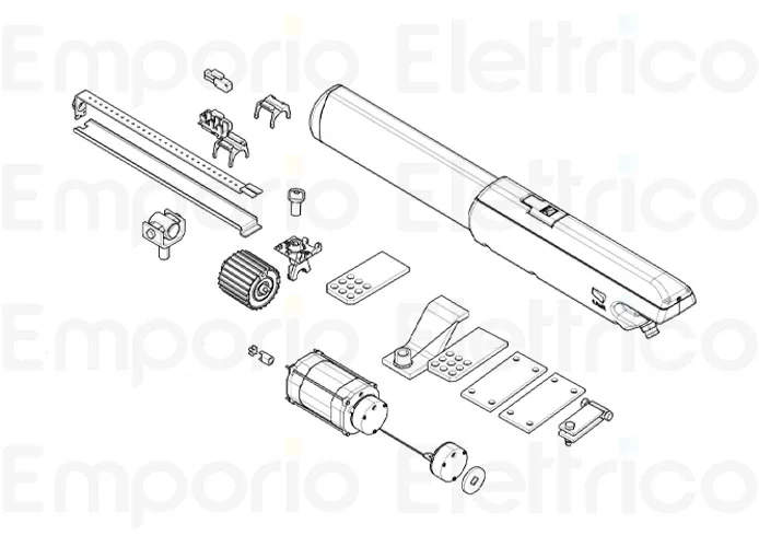 came ricambio motore a3024n 88001-0343