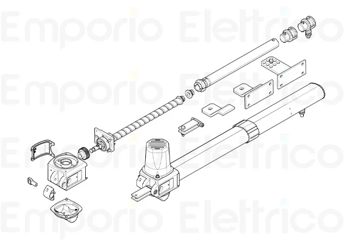 came ricambio motore kr310d v1 88001-0345