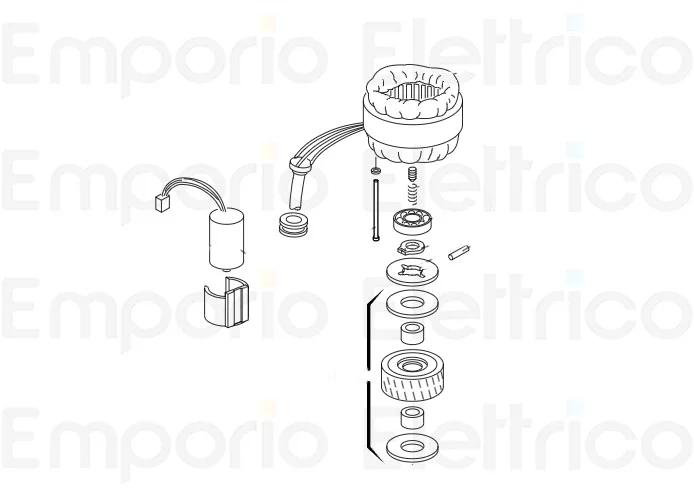 faac ricambio statore 844 230v 63003472