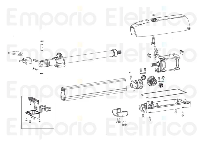genius ricambio minuterie mistral-sirocco 63003352