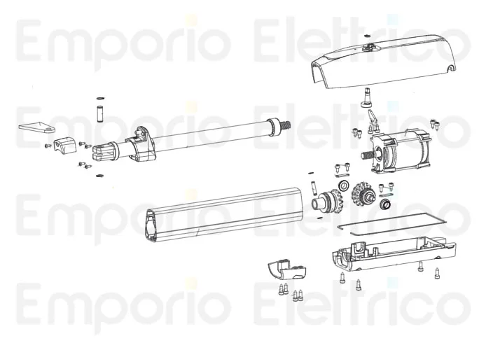 genius ricambio gruppo tubo mistral 400 63003346