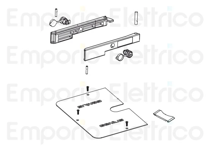 genius ricambio confez kit accessori x casse fondaz 00058p0060x