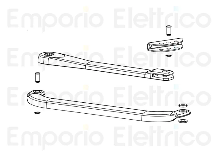 genius ricambio xric gruppo braccio curvo 6020289