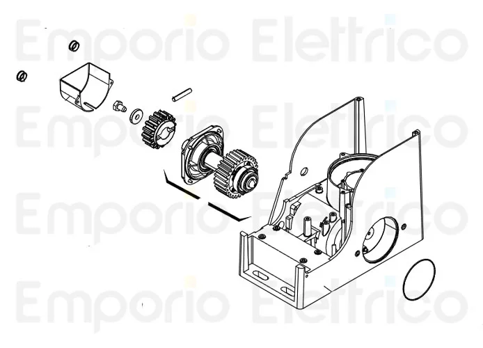 genius pièce détachée pignon z16 m4 pour falcon 15-20 6020070