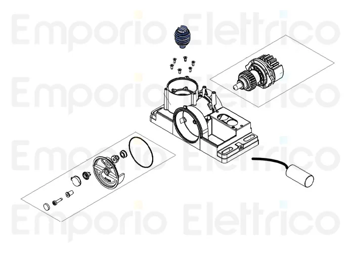 genius ricambio vite senza fine blizzard 5-9 6020647