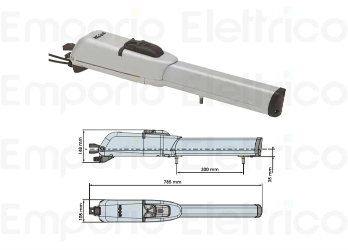 faac moteur 413 ls 230v ac 104414