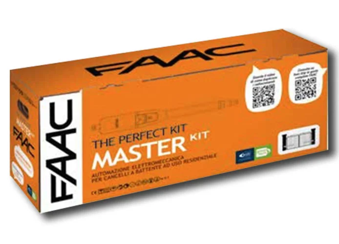 faac kit motorisation 230v master kit perfect 105910