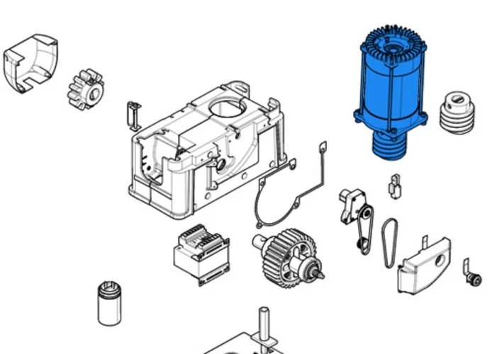 came pièce détachée moteur électrique bk 88001-0101