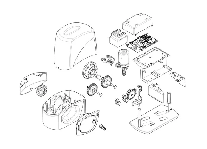 came page pièces détachées pour moteur 001bx-243 bx-243