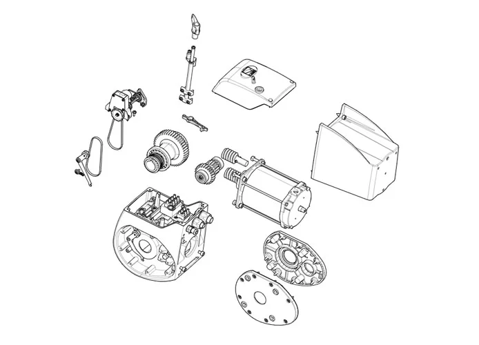 came page pièces détachées pour moteur 001c-bxe24 c-bxe24