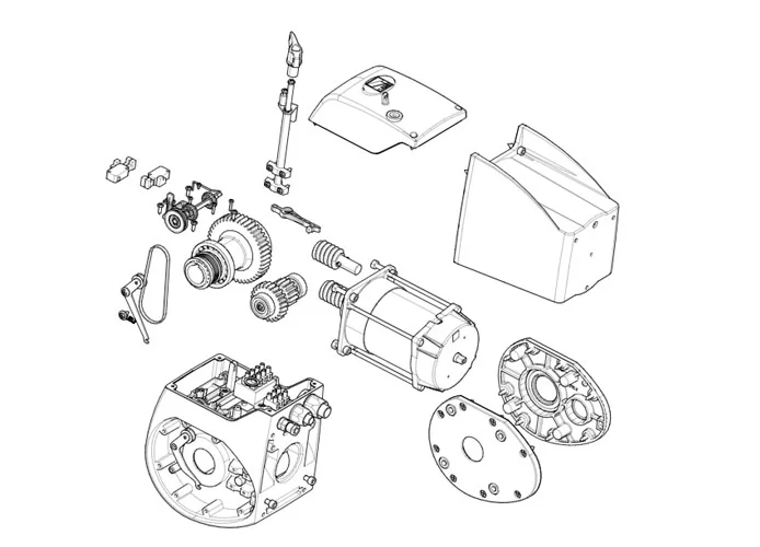 came page pièces détachées pour moteur 001c-bx c-bx