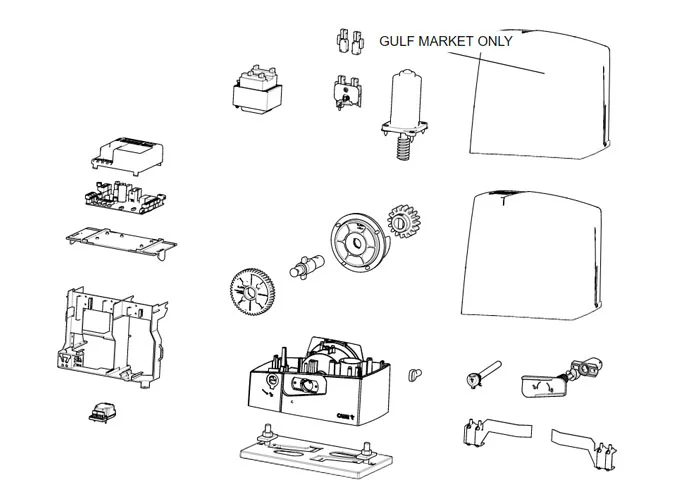 came page pièces détachées pour moteur bxv08als bxv08ags 801ms-0210