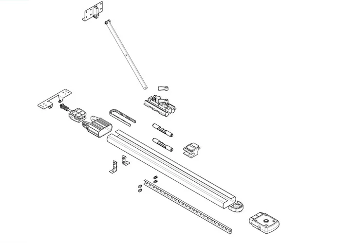 came page pièces détachées pour rail à courroie 001v0685 v0685