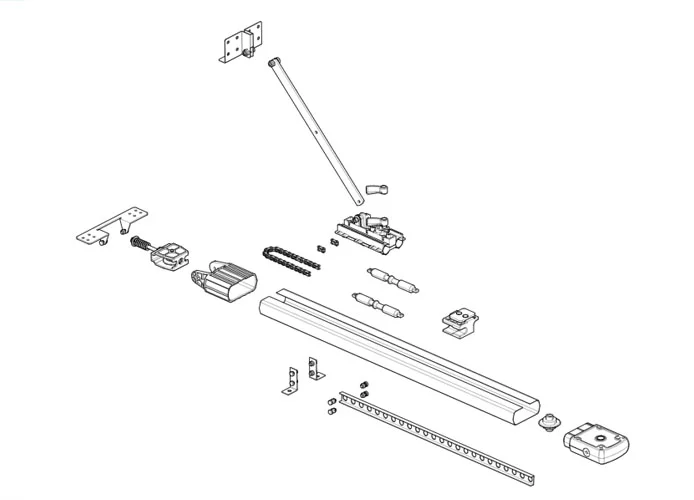 came page pièces détachées pour rail à chaîne 001v0679 v0679