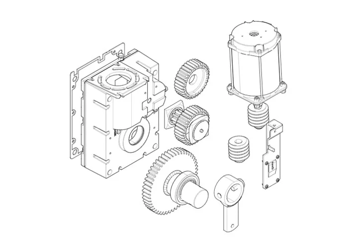 came page pièces détachées pour barrière gearmotor-g2500