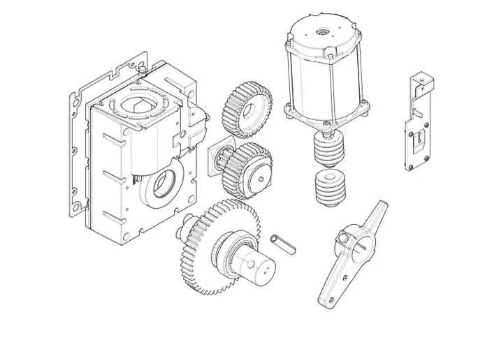 came page pièces détachées pour barrière gearmotor-g3750