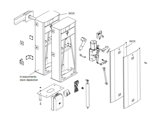 came page pièces détachées pour barrière g6000 v.1