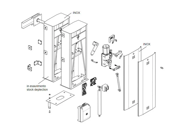 came page pièces détachées pour barrière G6000