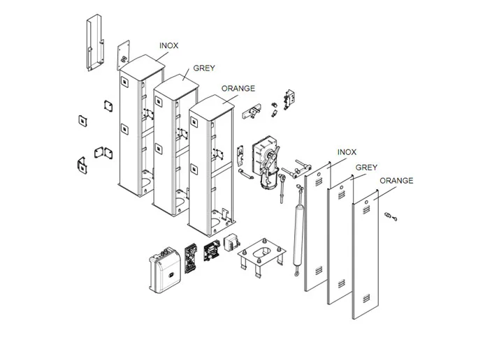 came page pièces détachées pour barrière g4000-g4001-g4000n 