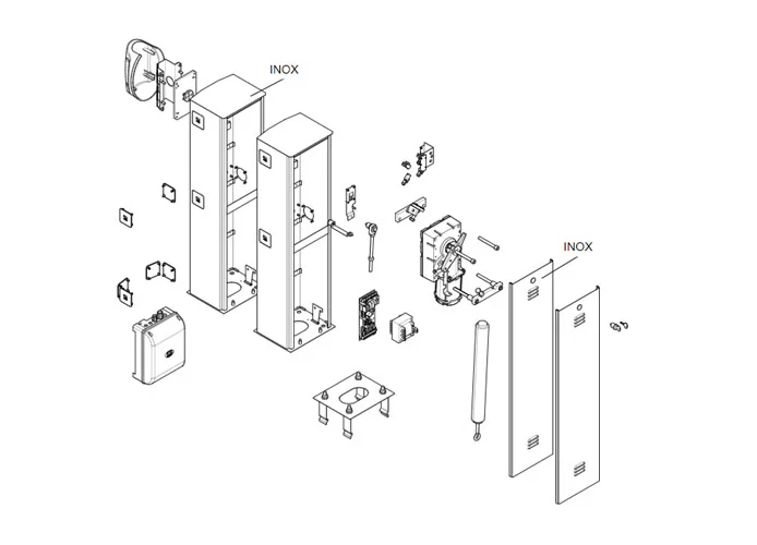 came page pièces détachées pour barrière g3750-g3751 v.1 