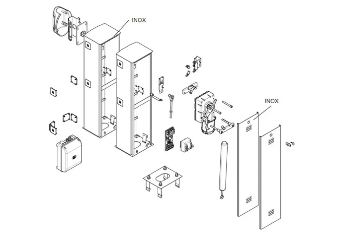 came page pièces détachées pour barrière g3750-g3751 