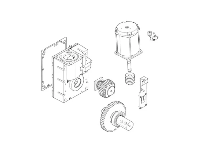 came page pièces détachées pour barrière gearmotor-g3000 