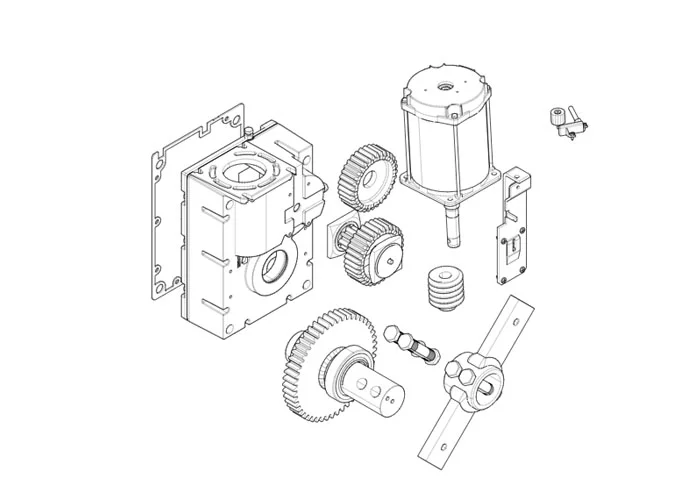 came page pièces détachées pour barrières gearmotor-g4040e