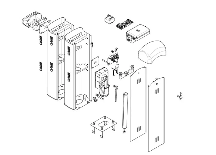 came page pièces détachées pour barrières g4040z-g4040iz_v.0