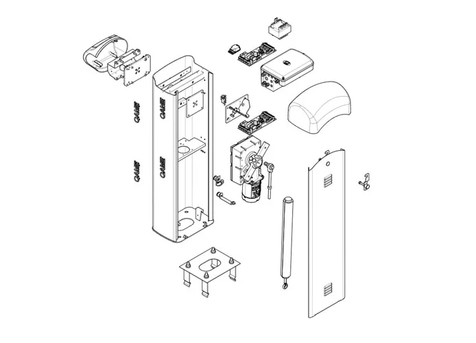 came page pièces détachées pour barrières g4040ezt v.0 