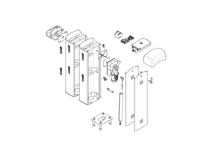 came page pièces détachées pour barrières g4040e