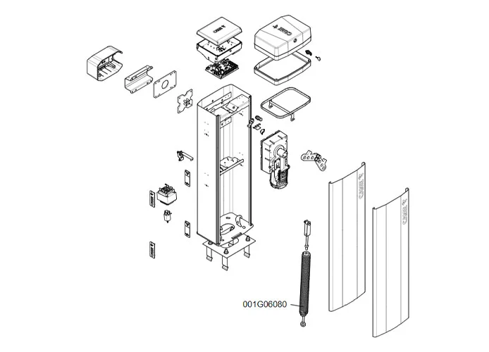 came page pièces détachées pour barrières ggt40ags