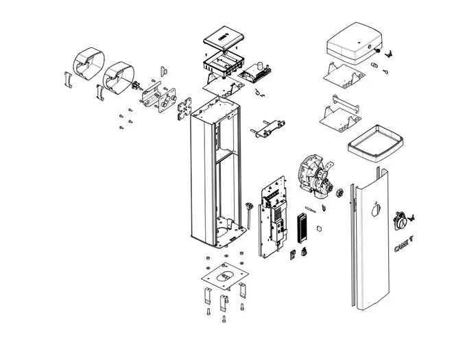 came page pièces détachées pour barrières gpx40mgs