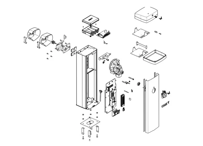 came page pièces détachées pour barrières gpx40mgc