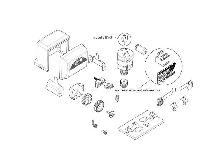 came page pièces détachées pour moteur by-2