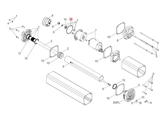 faac pièce détachée joint orm 0570-30 (57x3) 63003255