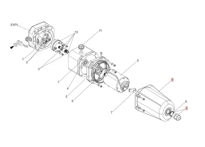 faac pièce détachée groupe couvercle moteur s800h 63002635