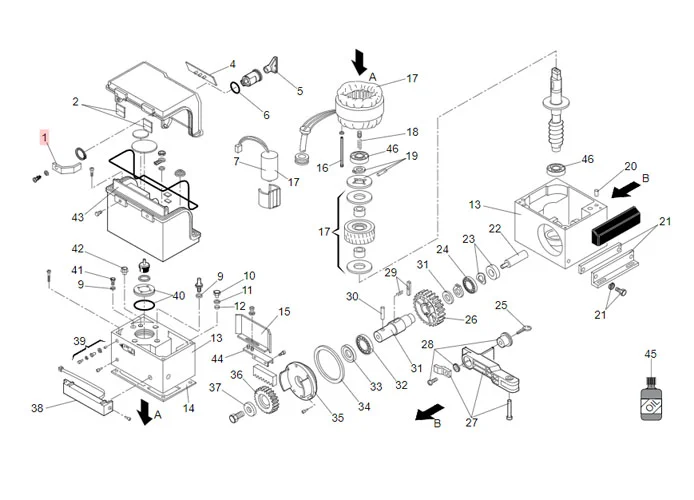 faac pièce détachée levier pour serrure standard moteur 844 7291065