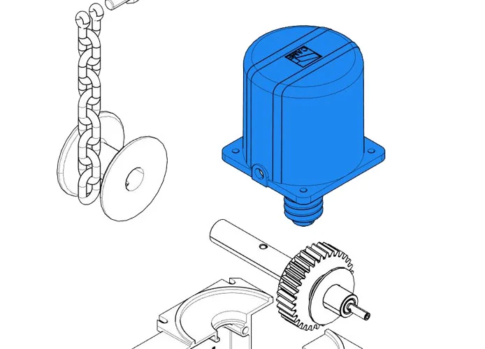 came pièce détachée groupe moteur cat-x 119rix025