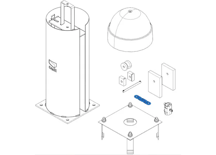 came pièce détachée chaîne génoise 9mm cat-i 1m 119rix016