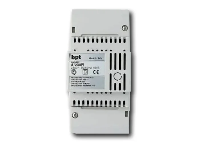 came bpt alimentation 230v, 50hz, 15 va, module de 4 unités 61404100