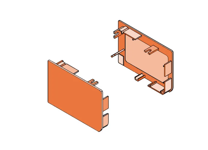 faac pièce détachée kit paire de panneaux latéraux a1000 105434