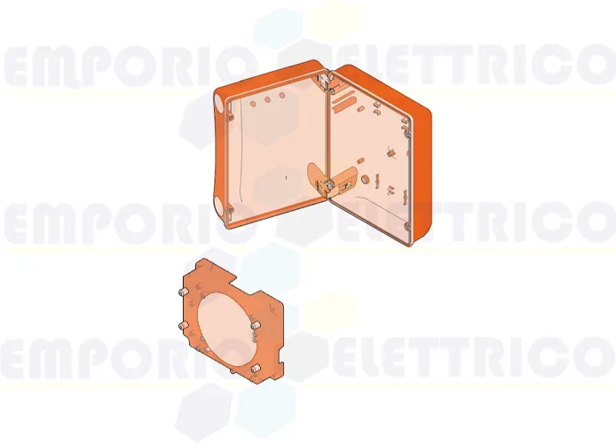 faac pièce détachée boîtier pour cartes électroniques 12/24v 419403