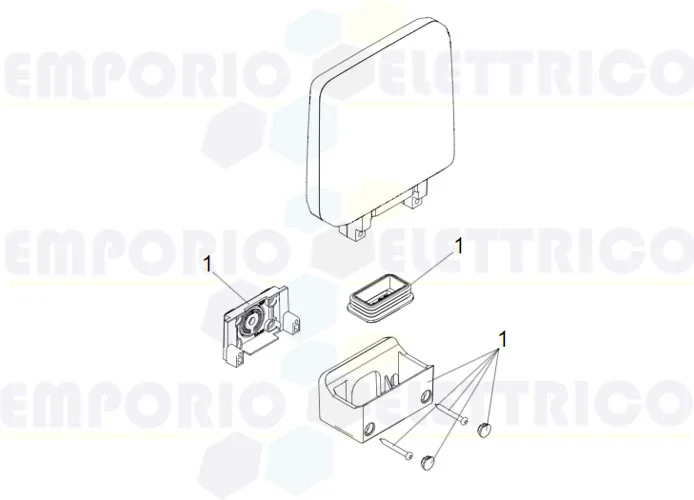 faac page pièces détachées pour xled