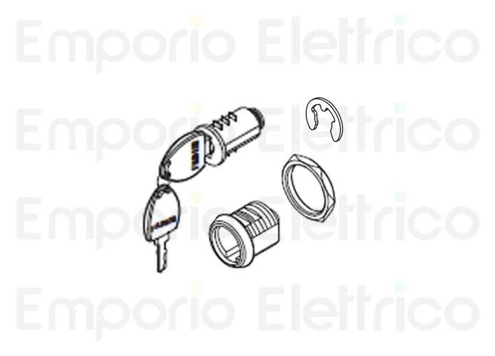 fadini pièce détachée cylindre complet de 16 mm pour chis 37 37033