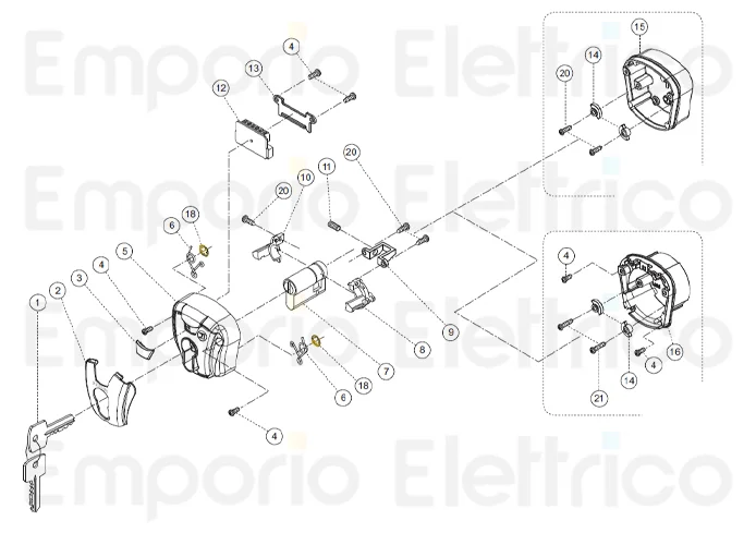 fadini ricambio rondella di fermo molla per chis-e 37 37218